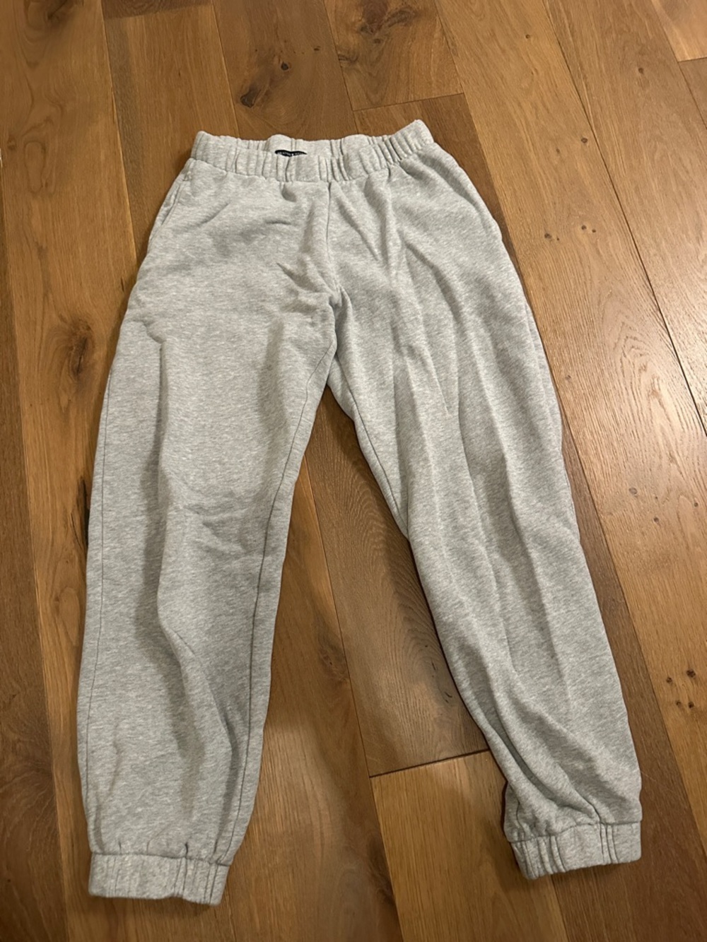 Brandy Melville Light Gray Kids Jogger Sweatpants